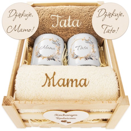 Przejdź do produktu Prezent dla Taty Mamy dla Rodziców Podziękowanie mt Dzień Mamy i Taty TM1Kol2Dr2