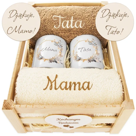 Przejdź do produktu Prezent dla Taty Mamy dla Rodziców Podziękowanie mt Dzień Mamy i Taty TM1Kol3Dr2