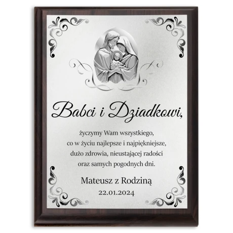 Przejdź do produktu Upominek Na Dzień Dziadka i Babci Prezent Dla Babci i Dziadka DBObr3_55