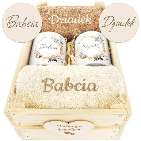 Przejdź do produktu Prezent dla Dziadków Podziękowanie Dzień Dziadka i Babci DB1KolDr1_60
