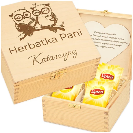 Przejdź do produktu Prezent Dzień Nauczyciela dedykowana HERBACIARKA herbatka DNHr3_65