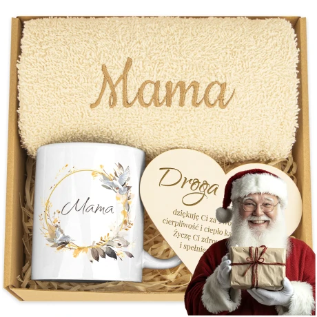 Przejdź do produktu Zestaw Prezentowy Dla Mamy Prezent Na Święta ŚBN_Ma2K1Kol_78
