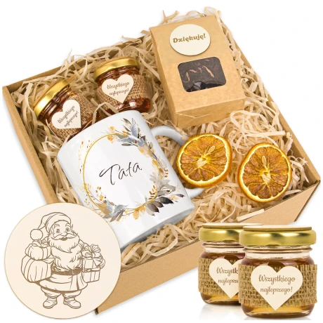 Przejdź do produktu Święta Prezent Dla Taty Kubek Miodki Herbatka ŚBN_Ta1Kol1K1Hr1_78